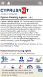 Mobile Screenshot of cyprusclearingagents.com